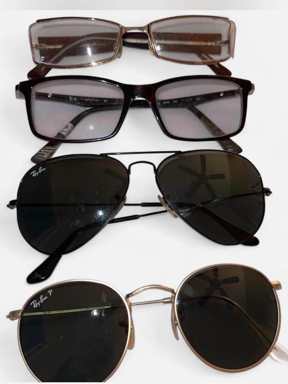 Damaged Ray-ban glasses bundle